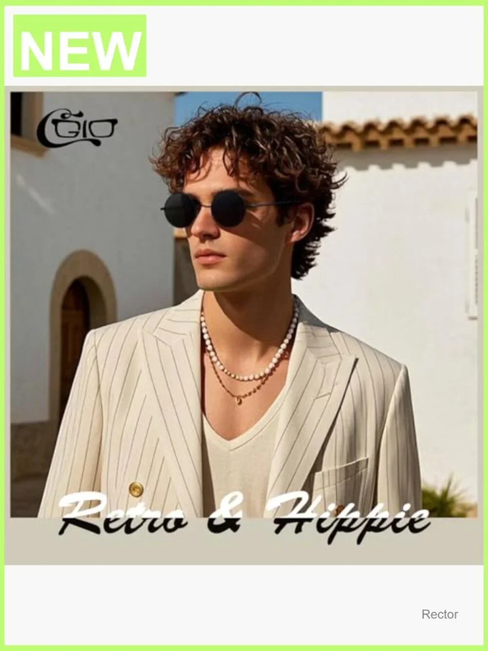 Retro Round Polarized Sunglasses Metal Frame UV400 Protection for Men Women